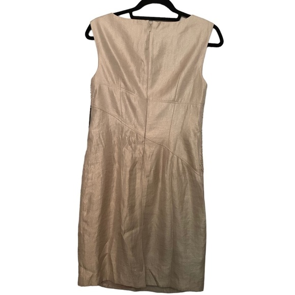 NWT Adrianna Papell Beaded Sleeveless Midi Dress - Picture 3 of 6